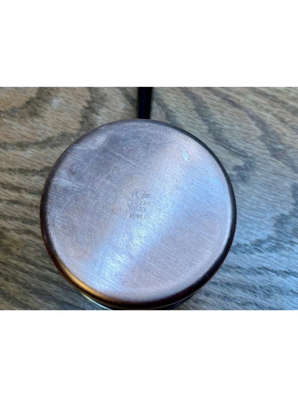 Vintage Revere Ware Copper Bottom Measuring Cup: 1-Cup Stainless Steel